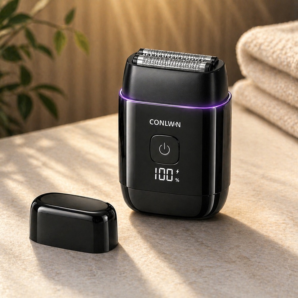 Electric‎ Foil Shaver, Self-Cleaning, 3D Floating blade, Waterproof, USB-C